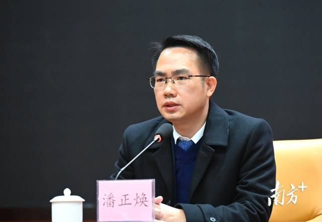 连州市委书记潘正焕就落实好今年工作目标任务进行部署。黄津 摄