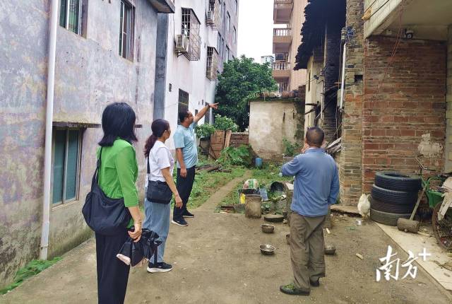 人大代表入户走访听民声。