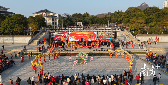 龙狮争霸赛。连州融媒供图