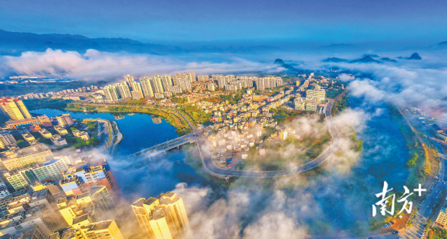 连州加快建设成为一座有希望、有支撑、有特色、有温度的粤湘桂交界区域中心城市。丘贵星 摄